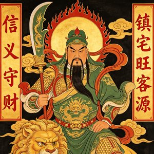 西路财神·关羽心咒·信义守财版