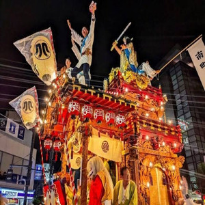 追分子獅子連 一回り