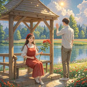 最美的彩虹_李健风