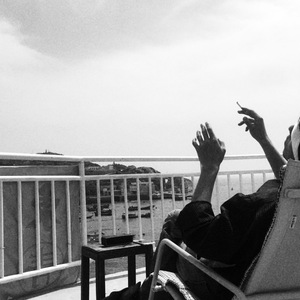 wooden house shape smoke