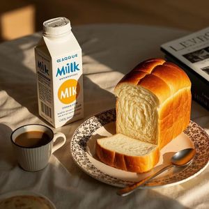 牛奶面包