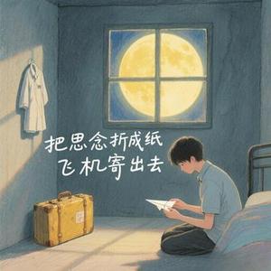 把思念折成纸飞机寄出去