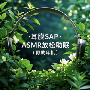 耳膜SAP · ASMR摩擦音放松 · 胞胎模拟（佩戴耳机）