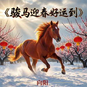 骏马迎春好运到