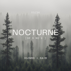 Nocturne Op 9 No 2 (Slowed + Rain)
