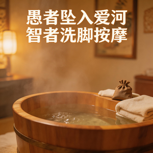 愚者坠入爱河智者洗脚按摩