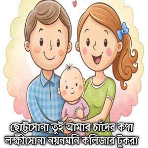 ছোট্টসোনা তুই আমার চাঁদের কণা লক্ষীসোনা নয়নমনি কলিজার টুকরা | Chutto Sona Tui Amar Chander Kona Lokkhisona Kolijar Tukra