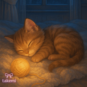 いたずら子猫と午後のリズム