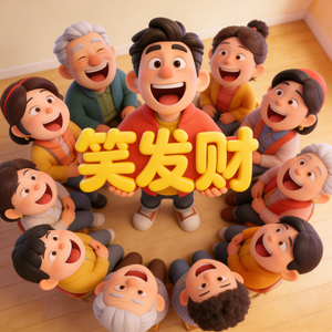 笑发财了笑发财了