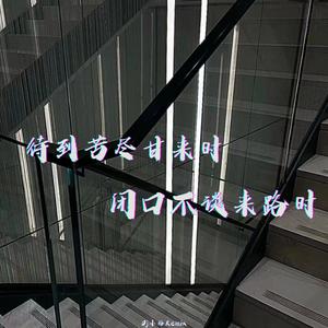 待到苦尽甘来时 闭口不谈来路时