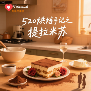 520烘焙手记之提拉米苏