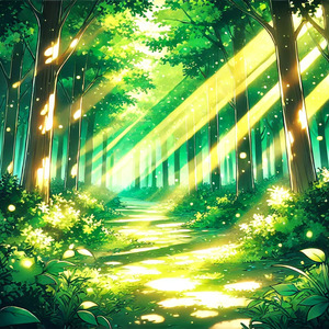 木漏れ日と夏の光のラプソディ