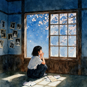 心里落下相思泪