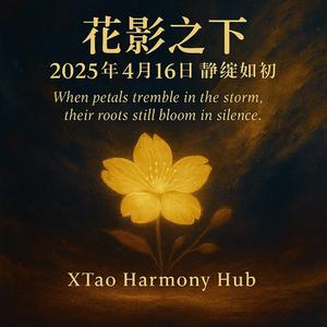 《花影之下 · 2025年4月16日静绽如初》Shadows Beneath the Bloom (April 16, 2025)