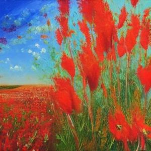 火红的萨日朗 (17秒片段)