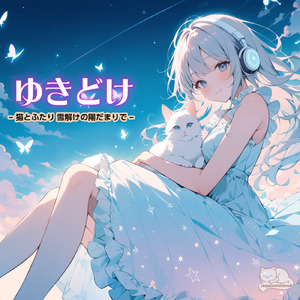 ゆきどけ – 猫とふたり 雪解けの陽だまりで –