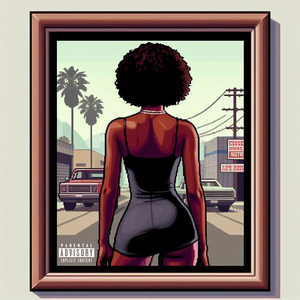 Sua bunda no quadro