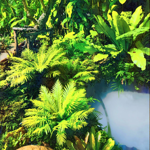 Grey Magic Over The Tree