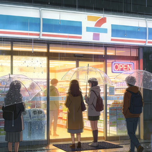 雨天便利店