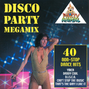 Megamix Disco 2: Y.M.C.A. / Good Times / I Feel Love / Dance Yourself Dizzy / Use It Up & Wear It Out / Ma Baker / In The Bush / Don't Stop Till You Get Enough / Shake Your Groove Thing / You Make Me Feel (Mighty Real) / Daddy Cool / It's A Disco Night
