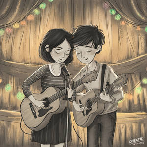 작은 사랑이 강을 타고 내려와