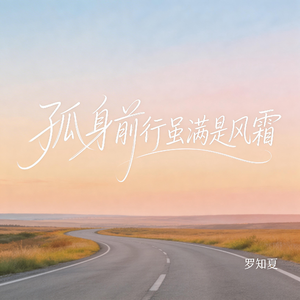 孤身前行虽满是风霜