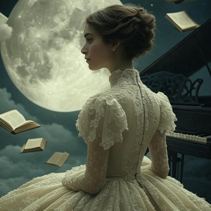 Elle écoute le silence.(Voix intérieure, très doux)