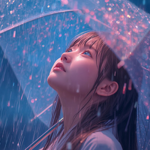 雨と涙。