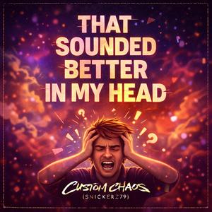 That Sounded Better In My Head