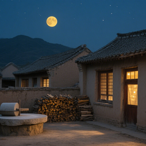 小村庄月圆圆 (古风版)