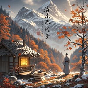繁花落尽的秋天-庞学田