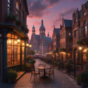 咖啡廳的邂逅 by @cmtworks