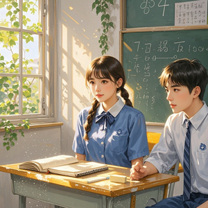 旧课桌上的时光