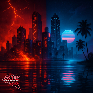 Driving Down Sunset Boulevard (Outrun)