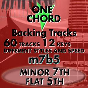 D Half-diminished seventh One Chord Backing Track | Funky