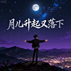 月儿升起又落下