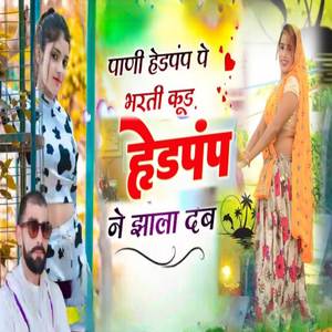 पाणी हेडपंप पे भरती कूड हेडपंप ने झाला दब