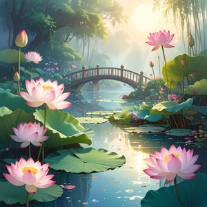 Lotus Garden Lullaby