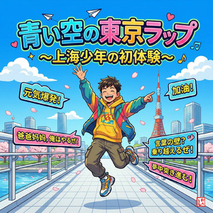 青い空の東京ラップ ～シャンハイ少年の初体験～ (feat. HIROYUKI)