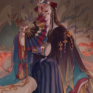 玉藻前·梦付花火