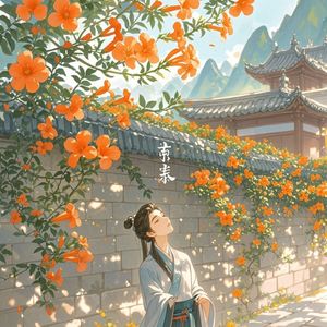 小满凌霄花语