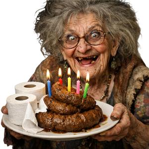 Omas Kack-Geschenk zum Geburtstag!