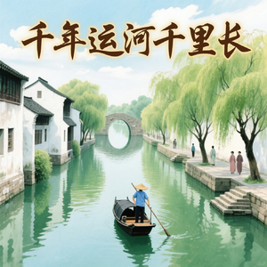 千年运河千里长(快乐阳光)