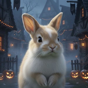 うさノペディ-Bunny in a Gymnopédie  #猫軍団仮装パレード by az_uki