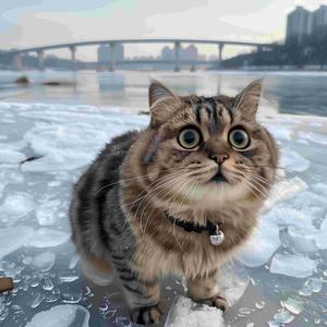 얼어붙은 한강 위로 걸어갔던 고양이는 어디로 갔나