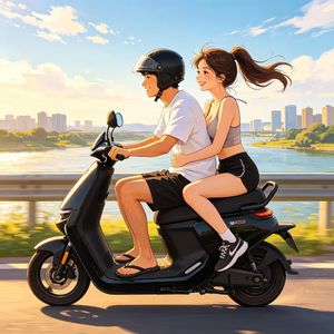 九号载过的晚风