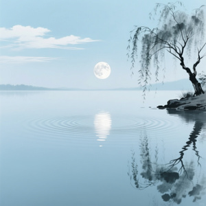 平静湖面上的倒影 (Freestyle)