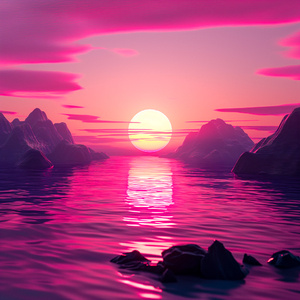 Synthwave Sunset