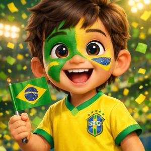 Copa Brasil infantil Música Hexa Para crianças 2026