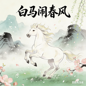白马闹春风
